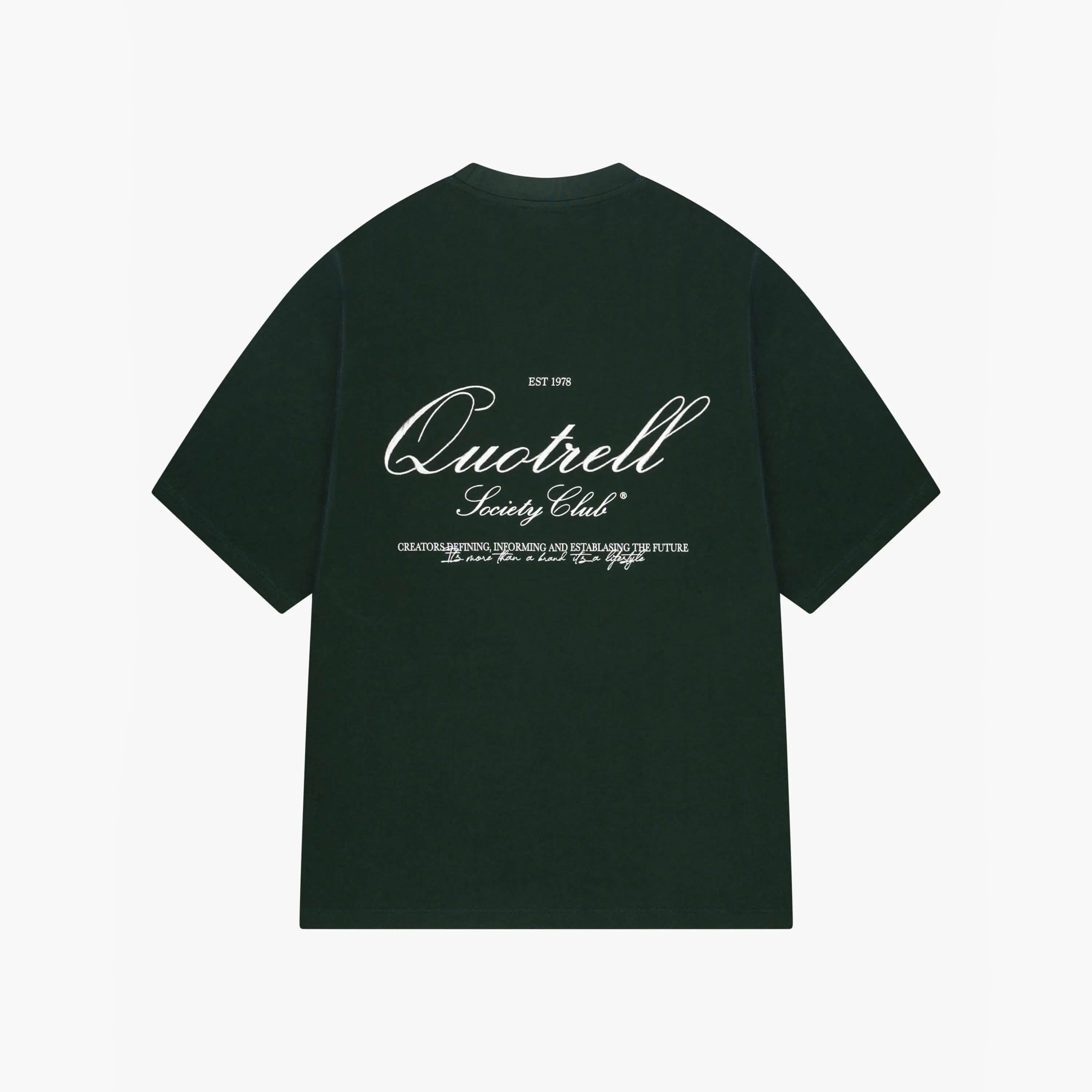 CREATORS TEE | PETROL/WHITE