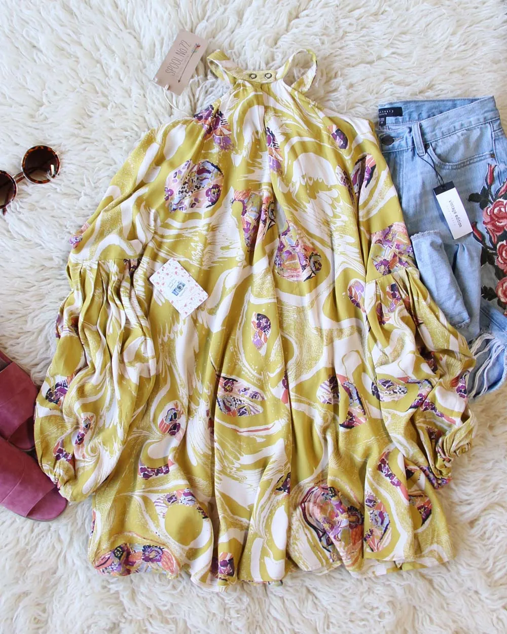 Free People Drift Away Tunic