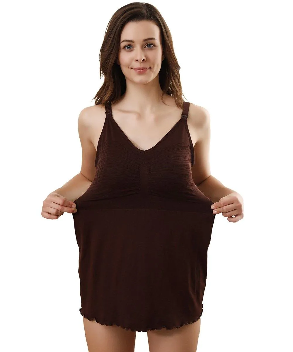 iloveSIA 3PCS Women's Nursing Cami Maternity Breastfeeding Tank Tops