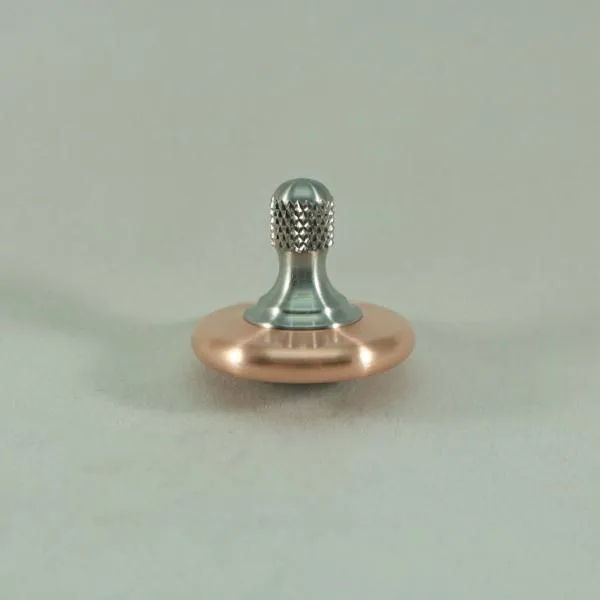 M3 - Brushed Copper and Stainless Steel Spin Top (TC Bearing)