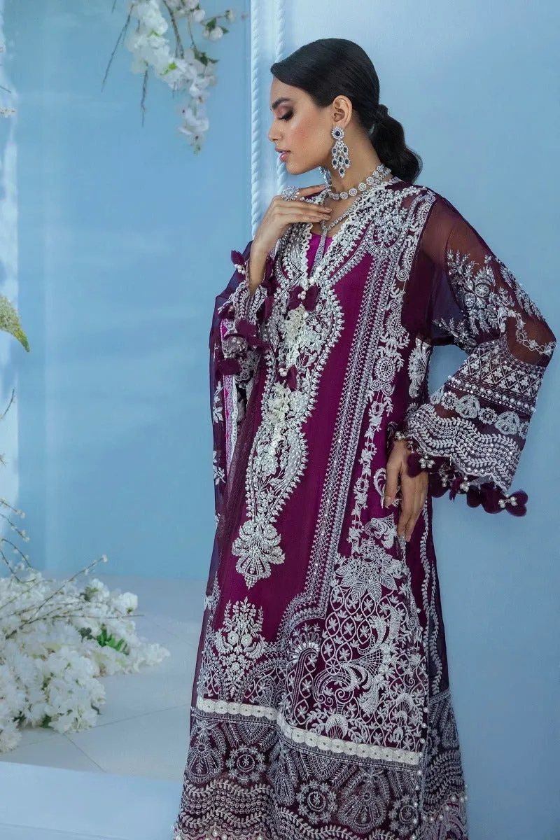 Magenta Pakistani Clothes Designer Latest Online #PF127