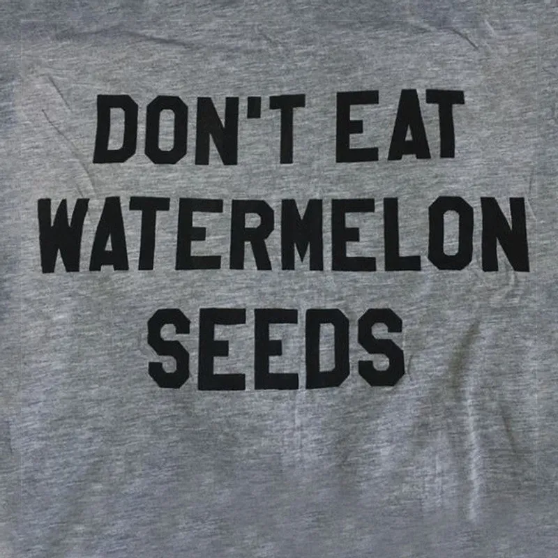 Maternity short sleeve T-Shirt "Don't Eat Watermelon Seeds"