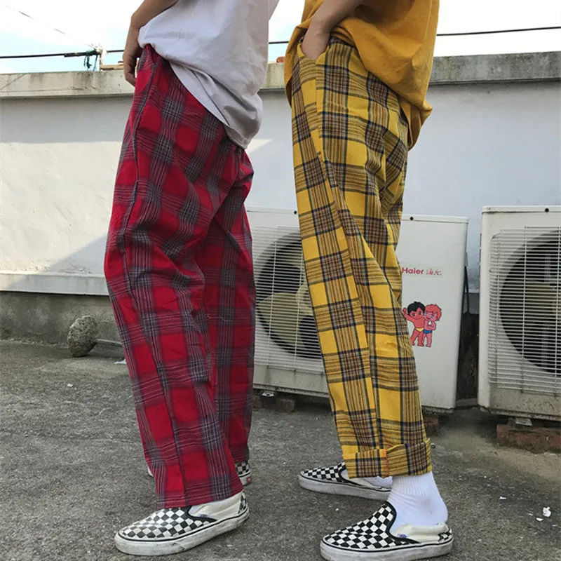 [@_nikiica_] "PLAID WIDE-LEG" TROUSERS K060704REVIEW