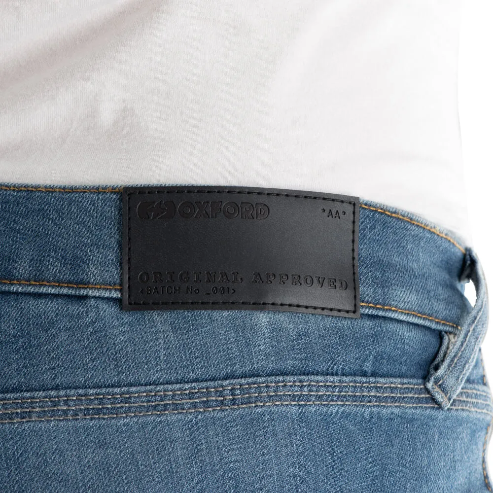 Oxford AA Slim Jeans Regular Mid Blue