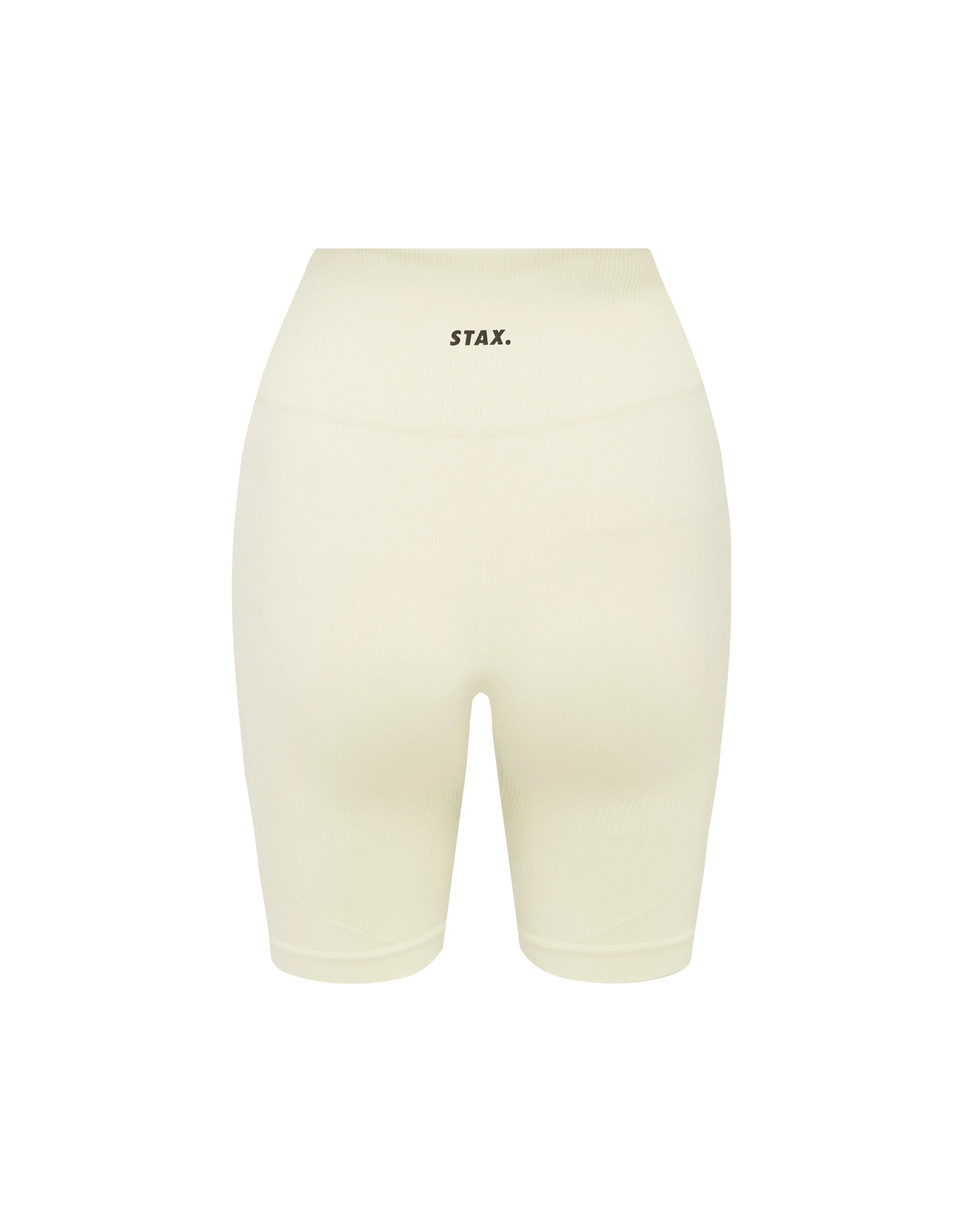 Seamless Kic Midi Bike Shorts - Cream