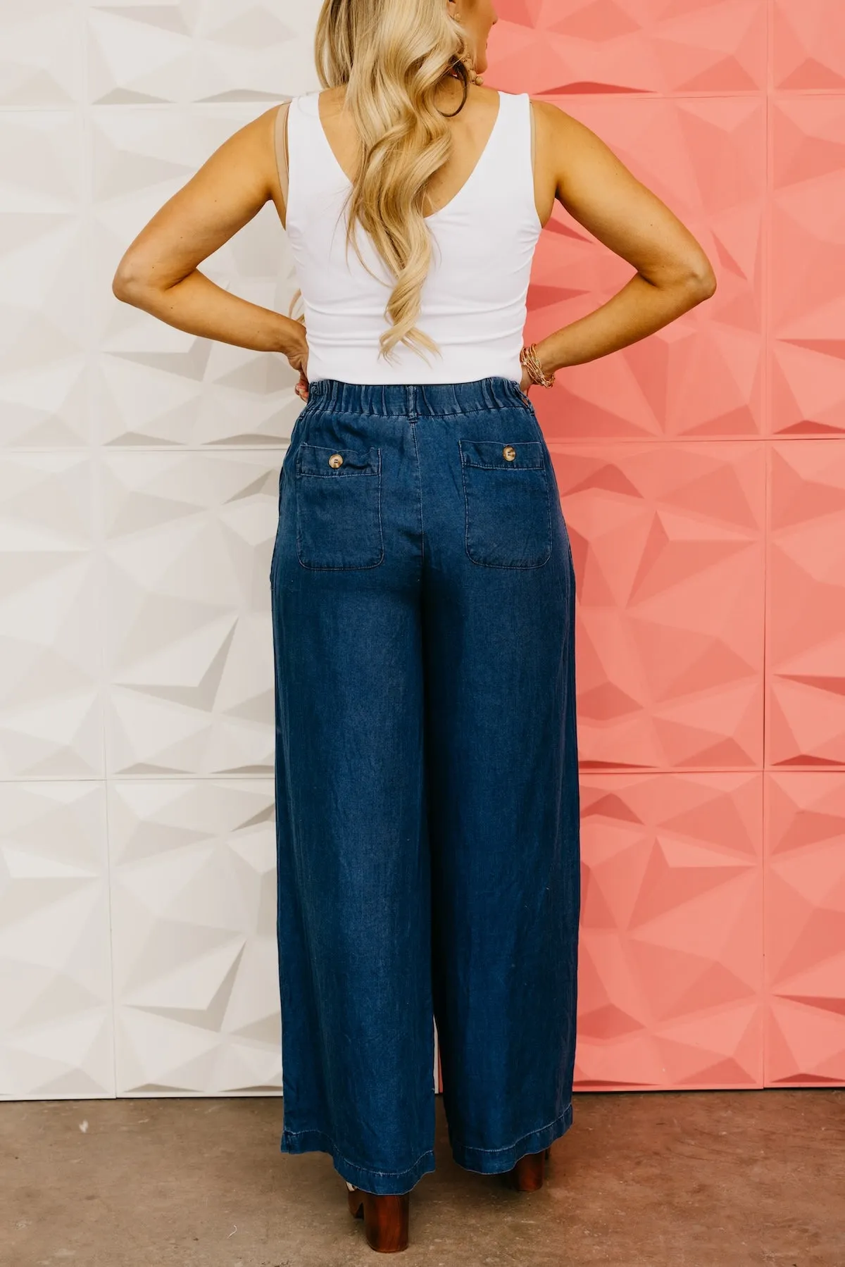 The Karly Soft Wide Leg Trousers